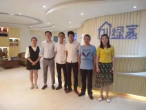 熱烈祝賀無錫曾總、陳總團(tuán)隊(duì)成功加入創(chuàng)綠家！
