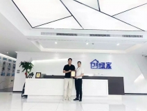 熱烈祝賀劉總簽約創(chuàng)綠家安康市區(qū)級(jí)代理！
