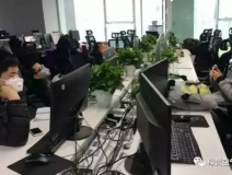 成都一公司邊裝修邊辦公，裝修味道嗆人 員工戴防毒面具辦公