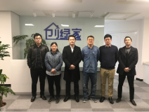 中室協(xié)凈化委秘書長楊軍、執(zhí)行主任尚婕蒞臨創(chuàng)綠家指導(dǎo)工作！
