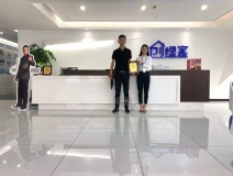 熱烈祝賀陳總簽約創(chuàng)綠家江蘇省南京市溧水縣區(qū)級(jí)代理！